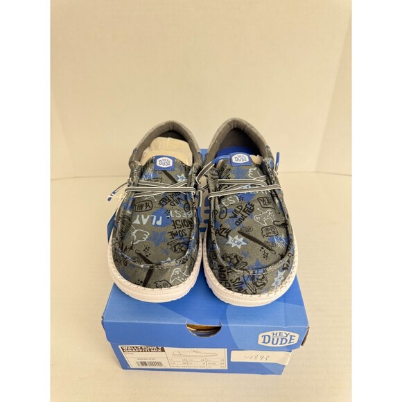 -1393 Hey Dude Wally Funk Graffiti Mix-US 4 Juniors - Picture 3 of 5